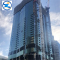 Glass curtain wall for commercial building insulated glass
